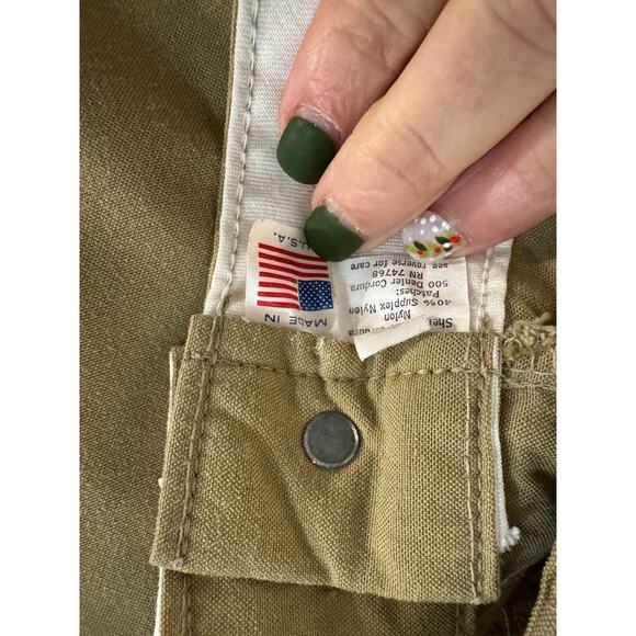 Remington Men's Size 36x29 Double Knee Khaki Canvas Hunting Pants - Picture 6 of 6